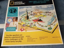 National Geographic Geo Bee Challenge Board Game Educational Trivia Alex Trebek - £7.59 GBP