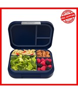 Versatile 44oz Navy Bento Box - Leak Resistant, Customizable Meal Container - $1,156.04 MXN