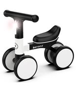 Balance Bike Lightweight Toddler 12-18 Months Non-Slip Wheels Black - $16.84 CAD