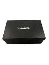 Authentic Chanel Empty Gift Storage Black Shoe Box Large  15” x 9” x 5.5” - £18.78 GBP
