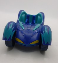 Pj masks cat car figure racer blue, incomplete. Read Description.  - $93.82 MXN