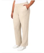 Mondetta Women&#39;s Sweatpants Tan Fleece Pockets High-Waisted Elastic Waist - $54.71 CAD