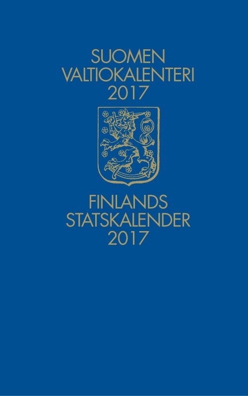 Suomen Valtiokalenteri / Finlands statskalender 2017 - $182.00