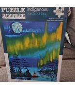 Northern Lights Indigenous Art Puzzle Jigsaw 500 Pieces - $326.90 MXN