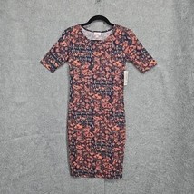 LuLaRoe Womans Dress XX Small Julia Pencil Bodycon Stretch Geometrical Pattern - £11.44 GBP