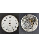 Elgin Natl Watch Co. pocket movement face 15j 12s 1919 USA - $558.99 MXN