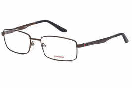 CARRERA CA8812 0J7D 00 Semi Matte Bronze 55mm Eyeglasses New Authentic - £34.59 GBP