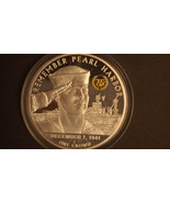 #C13 Remember Pearl Harbor One Crown Coin Tristan Da Cunha 2016 - £17.28 GBP