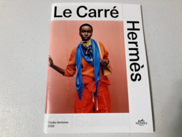 Hermes 2022 Autumn Winter Le Carre Scarf Booklet Catalog Look Book Spani... - $14.99