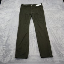 Buffalo Jeans Pants Womens 10/30 Green Denim Casual Outdoors Preppy Skinny - $24.63