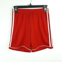 Adidas Women&#39;s Athletic Climalite Shorts Size Small Red Drawstring TB28 - $8.41