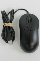 Dell Black USB Scroll Wheel 3button Optical Mouse wired keyboard PC comp... - £29.59 GBP