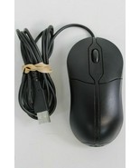 Dell Black USB Scroll Wheel 3button Optical Mouse wired keyboard PC comp... - £29.48 GBP