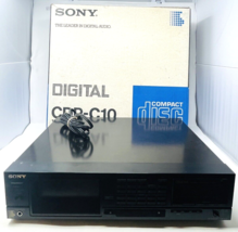 Sony CDP-C10 10 Disc CD Changer Home Audio System w/ Original Box (WORKI... - £95.65 GBP