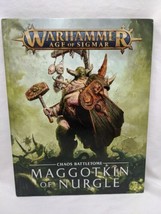 Warhammer Age Of Sigmar Hardcover Chaos Batttletome Maggotkin Of Nurgle - $35.63