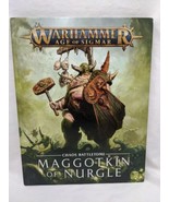 Warhammer Age Of Sigmar Hardcover Chaos Batttletome Maggotkin Of Nurgle - $17.82