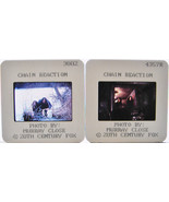 2 1996 Andrew Davis Movie CHAIN REACTION 35mm Color Photo Slides KEANU R... - $20.44 CAD