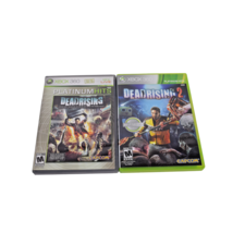 Dead Rising 1 &amp; 2 Lot (Microsoft Xbox 360, Platinum Hits) - £10.27 GBP