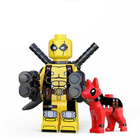 Deadpool Minifigure version 6 fast and tracking shipping - $17.38