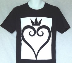 Kingdom Hearts T-shirt Mens Small Black Video Game Playstation New Disne... - £16.16 GBP