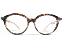 Bottega Veneta Eyeglasses Frames BV6014J HM5 Pink Tortoise Round 52-16-145 - $130.72