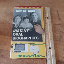 How to Tape Instant Oral Biographies William Zimmerman ASIN B000NPJB7U unused - £1.57 GBP