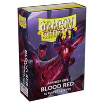 Arcane Tinmen Deck Protector: Dragon Shield: Japanese: Matte: Blood Red (60) - £9.53 GBP