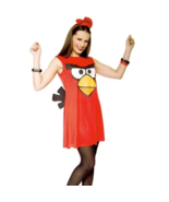 Angry Birds Sassy Red Bird Adult Costume - £15.64 GBP