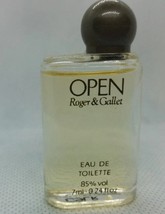 Open ROGER &amp; GALLET Miniature Parfum Profumo Mini Mignon 7 ml 0.24oz 199... - £6.88 GBP