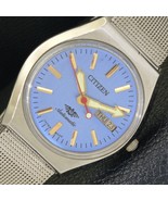 AUTOMATIC VINTAGE CITIZEN 8200 JAPAN MENS SKY BLUE COLOR DIAL WATCH a500... - €22,95 EUR