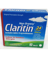 READ Claritin 24 HR Non Drowsy Allergy Medicine, Loratadine antihistamin... - $12.32 CAD