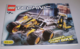 Used Lego Technic INSTRUCTION BOOK ONLY # 8240 Slammer Bike No Legos inc... - $9.95