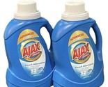 Ajax Advanced Bleach Alternative Laundry Detergent Liquid Soap 50 oz Lot... - $62.25