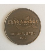 Elitch Gardens Commemorative Coin Inaugural Season Denver CO 1995 Emboss... - £30.66 GBP