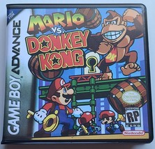 Mario Vs. Donkey Kong Case Only Game Boy Advance Gba Box Best Quality Available - £11.15 GBP