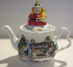 Paul Cardew Teapot Alice in Wonderland Christmas Tea Party 150th Anniver... - $31.59