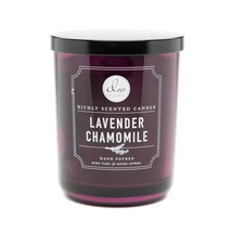 DW Home Richly Scented Candles Large Double Wick 15 oz. - Lavender Chamomile - £29.56 GBP