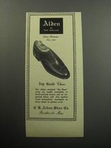 1957 Alden De Rosa Shoes Advertisement - Ivy Guild Choice - £14.59 GBP