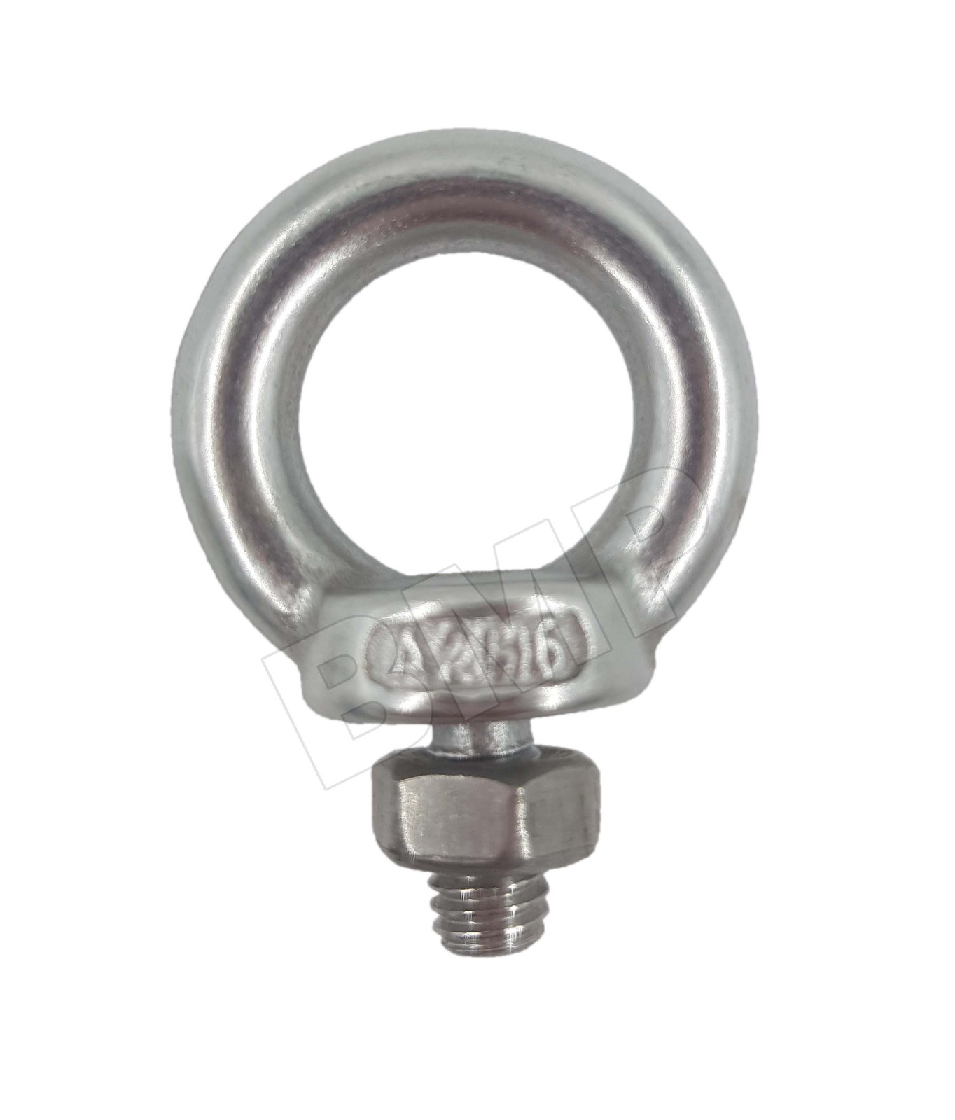 (2) 304 STAINLESS STEEL LIFTING EYE BOLT M6 WITH NUT  MACHINE LIFTING 12... - $7.20
