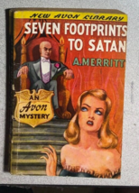 Seven Footprints To Satan By A, Merritt (1942) Avon Horror Paperback - £15.52 GBP