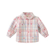 Dave Bella 2-7Years  Shirt Baby Girl Autumn Winter Fleece Shirt Long Sleeve Turn - £135.79 GBP