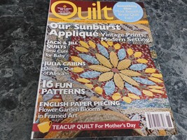 Quilt Magazine April May 2008 Picnic in the Park - $2.99