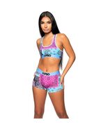 PSD Women's Sport's Bra (Multi/Pop Patchwork Sb, Size XSmall - $21.78
