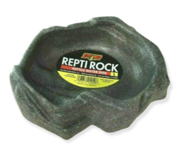 Zoo Med Industries Repti Rock Reptile Water Dish Large - New - £12.92 GBP