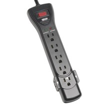 Tripp Lite SUPER7B 7 Outlet Surge Protector Power Strip, 7ft Cord, Right Angle P - $43.99