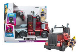 Fortnite Mudflap Remote Control Vehicle with Relaxed Fit Jonesy 4&quot; Figure NIB - £31.87 GBP
