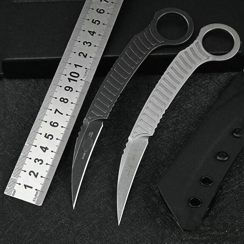 D2 Claw Knife Tactical Camping Kitchen Tool Outdoor Rescue Knife Surviva... - $42.00