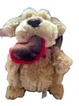 Valentines Day Plush Puppy Dog Love Heart Stuffed Animal Toy - £6.19 GBP