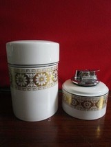 Compatible with WEDGWOOD CIGARRETTE Covered Holder Trinket Gas Lighter Set - $172.47