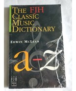 Classic Music Dictionary by Edwin McLean FJH Music (USA SHIPS FREE) - £7.25 GBP